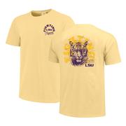 LSU Fighting Tigers Worn Comfort Colors Tee